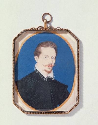 Sir Arundel Talbot, 1596 von Isaac Oliver